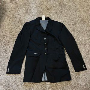 Women's Size 14 Black Pikeur Horseback Riding Show Coat. Good Condition.
